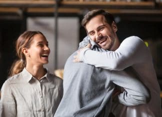 Faðmlög auka lífsgæði og eru góð fyrir hjartað